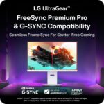 LG 32G810SA-W 32-inch Ultragear 4K UHD (3840 x 2160) IPS Gaming Monito... - Image 5