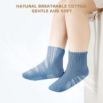 Toddler Grip Socks Non Slip Crew Cute Seamless Cotton Socks for Child B... - Image 6