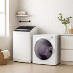 ROVSUN 25LBS Full Automated Washing Machine and a pair of.6CuFt Transportable Material... - Image 3