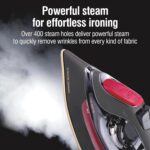 CHI Steam Iron for Garments with 8’ Retractable Twine, 1700 Watts, 3-Manner... - Image 4