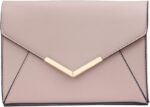 KKXIU Girls Elegant Fake Leather-based Night Envelope Clutch Purse Foldove... - Image 5