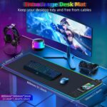 Gaming Mouse Pad, Wi-fi Charging Mouse Pad Gaming, 31.5"x11.8" Larg... - Image 3