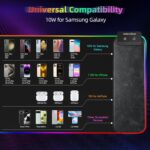 Gaming Mouse Pad, Wi-fi Charging Mouse Pad Gaming, 31.5"x11.8" Larg... - Image 5