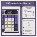 RK ROYAL KLUDGE S98 Mechanical Keyboard w/Sensible Show & Knob, High Mo... - Image 5