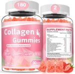 180 Count Collagen Gummies 2500mg Collagen Protein Type I II III V X w... - Image 2
