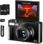 4K Digital Camera for Photography, 64MP Vlogging Camera for YouTube wi... - Image 2