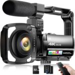 4K Video Camera Camcorder 64MP Vlogging Camera for YouTube 18X Digital... - Image 2
