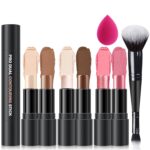 6 Colours Cream Contour Stick Make-up Contour Package,Double-ended Cream Bro... - Image 2