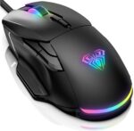 AULA Gaming Mouse, 12800 DPI RGB Wired Gaming Mouse with 13 Backlit Mo... - Image 2