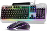 AULA Keyboard, T102 104 Keys Gaming Keyboard and Mouse Combo with RGB ... - Image 2