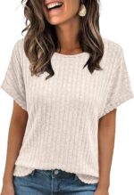 AUTOMET Ladies Shirts Fall Sweaters Common Match Quick Sleeve Tunic Tops... - Image 2