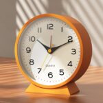 AYRELY® 4.5" Analog Alarm Clock,Small Retro Desk Clock Battery Operate... - Image 2