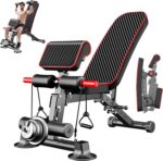 Adjustable Weight Bench - Utility workout Benches for Exercise, Free I... - Image 2