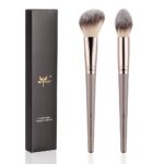 Anmor Contour and Highlighter Brush Set, Premium Blush Bronzer Face Ma... - Image 2