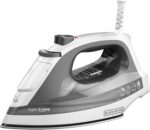 BLACK+DECKER Mild ‘N Simple Compact Steam Iron, IR1020S, Stainless Stee... - Image 2