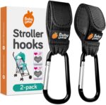 Child Uma Stroller Hooks for Baggage (2 Pack) - Common Stroller Clips a... - Image 2