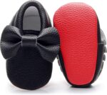 Bebila Double Bow Fringe Child Moccasins - Mushy Sole Child Sneakers Ladies T... - Image 2