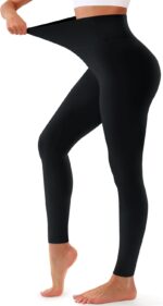 Bluemaple Excessive Waisted Leggings for Ladies - Tummy Management Pants Non Se... - Image 2