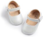 CENCIRILY Toddler Child Ladies Mary Jane Flats Non Slip Delicate Sole Prewalk... - Image 2