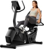 CURSOR FITNESS Recumbent Train Bike, Stationary Bikes for Residence with... - Image 2