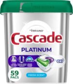 Cascade Platinum + Oxi Dishwasher Pods, Dishwasher Detergent, Dish Det... - Image 2