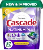 Cascade Platinum Plus Dishwasher Pods, Dishwasher Detergent, Dish Dete... - Image 2