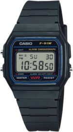 Casio F91W Series | Digital Watch | Water Resistant | LED Light | 1/10... - Image 2