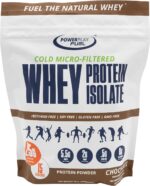 Chilly Micro-Filtered Whey Protein Isolate Powder, Chocolate 1LB - Grass... - Image 2