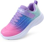 DREAM PAIRS Ladies Sneakers Youngsters Tennis Sparkle Ease Operating Athletic Ligh... - Image 2