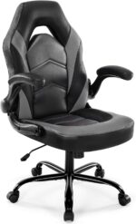 DUMOS Ergonomic Laptop Gaming Chair - Residence Workplace Desk with PU Leath... - Image 2