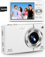 Digital Digital camera, 4K Vlogging Digital camera with Autofocus, 64MP, 16X Zoom, 64G... - Image 2
