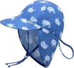 Duoyeree UPF 50+ Baby Sun Hat with Ear and Neck Protection - Toddler B... - Image 2