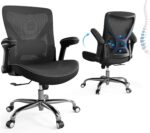 Ergonomic Workplace Chair-Pc PU Leather-based X-Formed Desk Chair-Gaming ... - Image 2