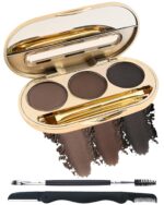 Eyebrow Powder Make-up Package-3 Colours Eye Forehead Tinting Powder Palette for... - Image 2