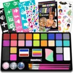 Face Portray Equipment for Youngsters, 24 Colours Washable Face Paint, Protected for Se... - Image 2