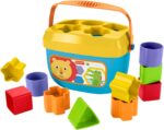 Fisher-Price Stacking Toy Baby's First Blocks Set of 10 Shapes for Sor... - Image 2