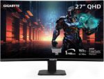 GIGABYTE GS27QC 27" 165Hz 1440P Curved Gaming Monitor, 2560 x 1440 VA ... - Image 2