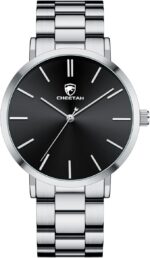 GOLDEN HOUR Males's Watches Slim Minimalist Runway Plated Stainless Stee... - Image 2