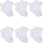 Gerber 6-Pack White Terry Socks - Image 2