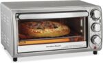 Hamilton Seashore 4-Slice Toaster Oven with 5 Cooking Modes (Bake, Broil,... - Image 2