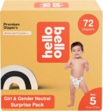 Howdy Bello Premium Diapers, Measurement 5 (27+ lbs) Shock Pack for Ladies ... - Image 2