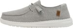 Hey Dude Ladies's Wendy Chambray Lace-Up Idler - Image 2