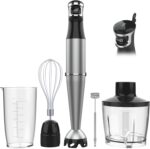 Immersion Blender Handheld Corded Hand Blenders Set 1100W, Trigger Var... - Image 2