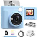 Youngsters Instantaneous Print Digital camera, Christmas Birthday Items for Women and Boys... - Image 2