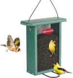 Kingsyard Steel Mesh Chook Feeder for Outside Hanging, Finch Feeder fo... - Image 2
