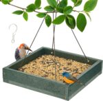 Kingsyard Platform Mealworm Bird Feeder for Outside, Recycled Plastic ... - Image 2