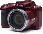 Kodak AZ401RD Level & Shoot Digital Digicam with 3" LCD, Crimson - Image 2