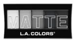 L.A. COLORS 5 Coloration Matte Eyeshadow Palette, Black Lace CEM475 - Image 2