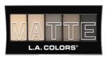L.A. COLORS 5 Colour Matte Eyeshadow Palette, Nude Suede CEM480 - Image 2