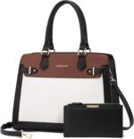 LOVEVOOK Purses and Purses for Girls, Tote Shoulder Bag Satchel Blac... - Image 2